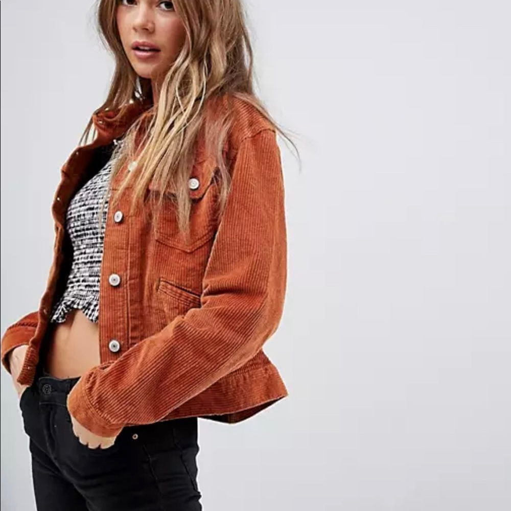 Free People Corduroy jacket